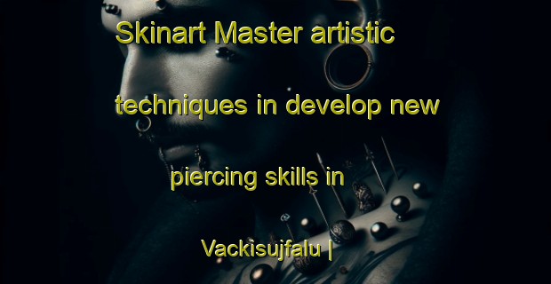 Skinart Master artistic techniques in develop new piercing skills in Vackisujfalu | PiercingTraining | PiercingClasses | SkinartTraining-Hungary
